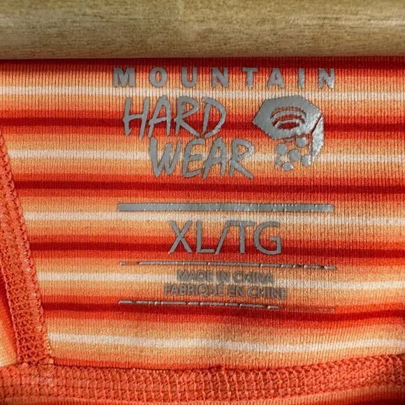 Mountain Hardwear Womens XL Butterlicious Stripe Crew Neck Sweatshirt 1700421 - Picture 9 of 11